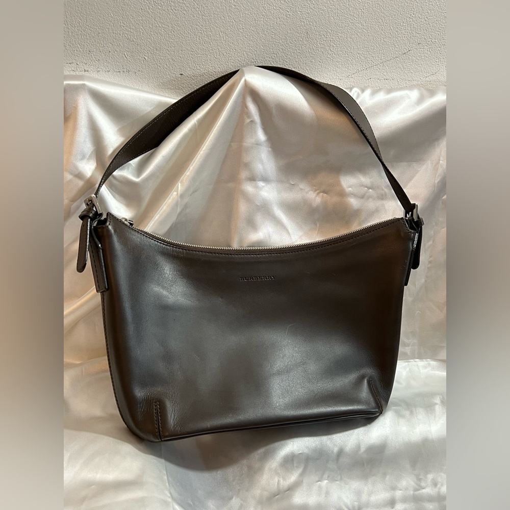 Auth🤎Burberry shoulder bag.Brown